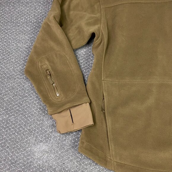 Condor Sierra Hooded Fleece Jacket Men's 3XL Coyote Brown Tan Tactical Utility - Picture 5 of 15